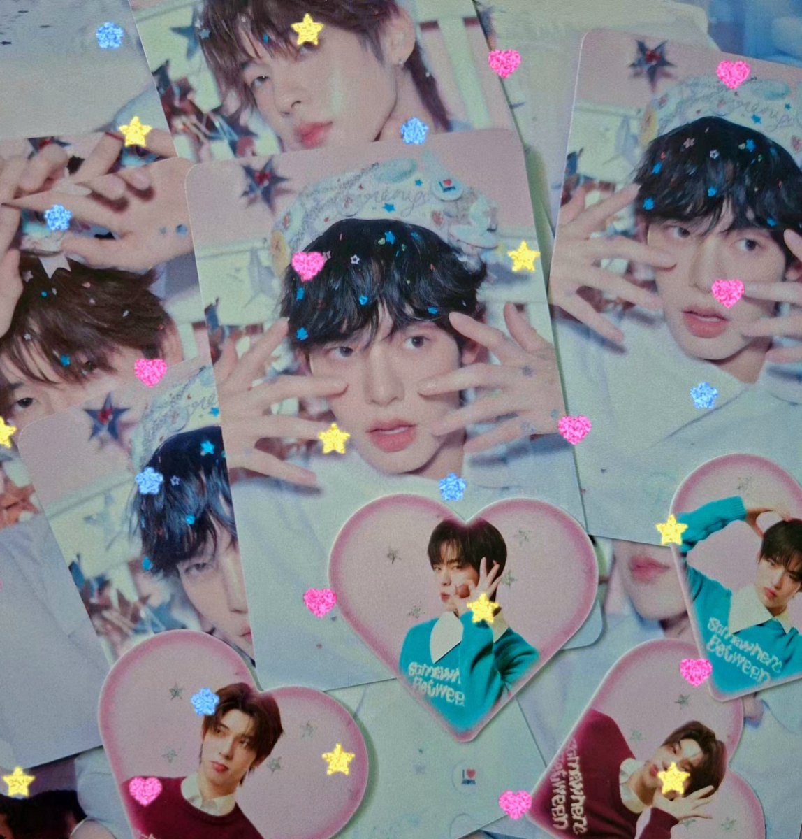 tminebby_'s tweet photo. แจก❗️photocards / id heart ♡ 

♡ สุ่มจาก rt ค่า ♡

(แจกเพราะสุ่มได้ guardian ticket มาคั้บ ㅠㅠ)

#jarinyaxteeteepor https://t.co/2ONRty07mQ