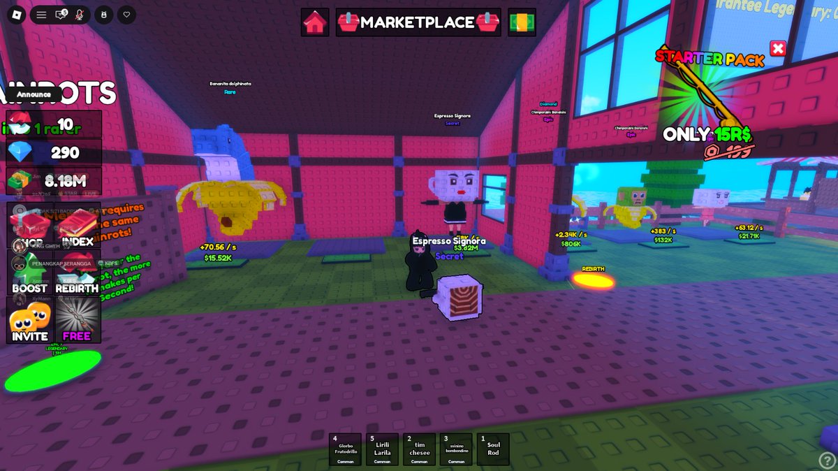 AdilFirdaus2's tweet photo. Just pulled secretEspressoSignora on HOODBLOX.

Roblox: hanyakeadilan
Bounty: Catch One of the 4 Normal Secret Brainrots

@HoodBloxRH $HOODBLOX https://t.co/BPrlkpxMpQ