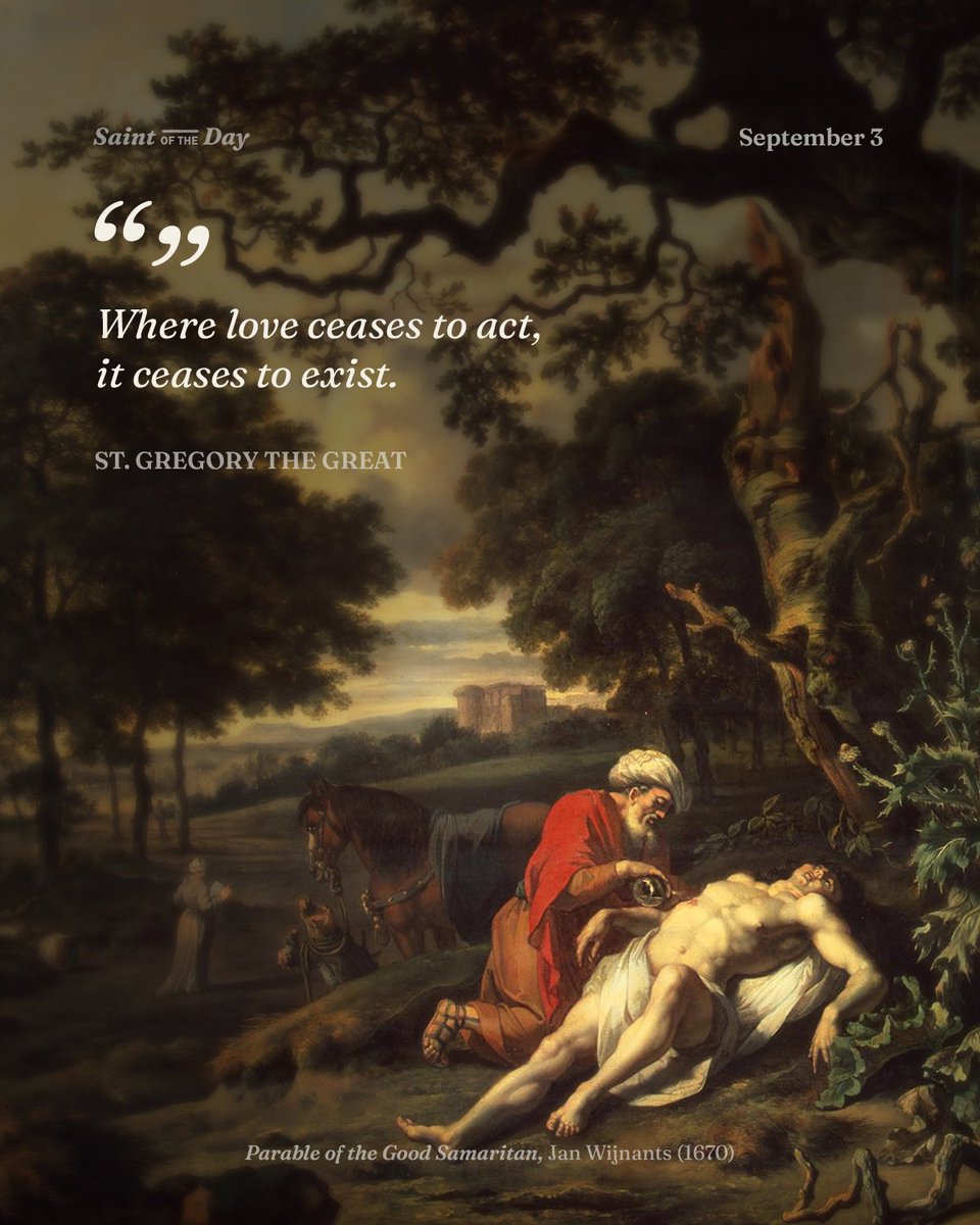 CatholicTV's tweet photo. St. Gregory the Great, pray for us! https://t.co/ksABhbX5v5