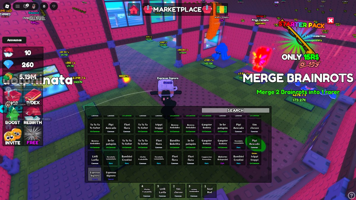 AdilFirdaus2's tweet photo. Just pulled secret on HOODBLOX.

Roblox: hanyakeadilan
Bounty: Catch One of the 4 Normal Secret Brainrots

@HoodBloxRH $HOODBLOX https://t.co/ZXDhIzIHf4