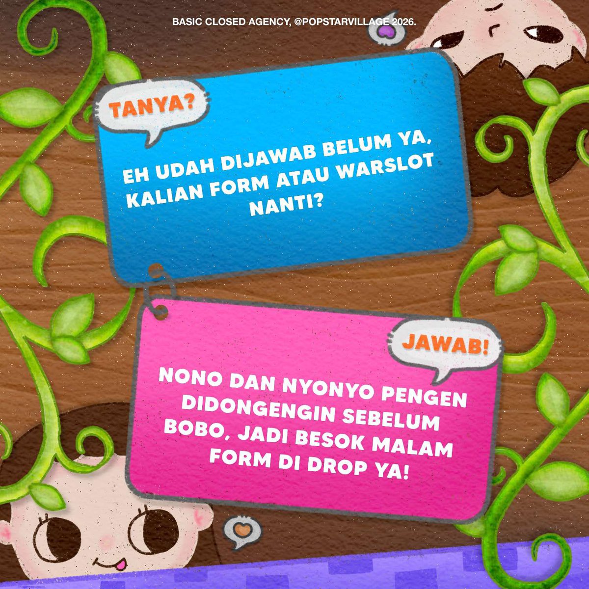 popstarvillage's tweet photo. ohooo (๑´>᎑<)~* udah siap belooom❓ https://t.co/5VUYGIqCEf