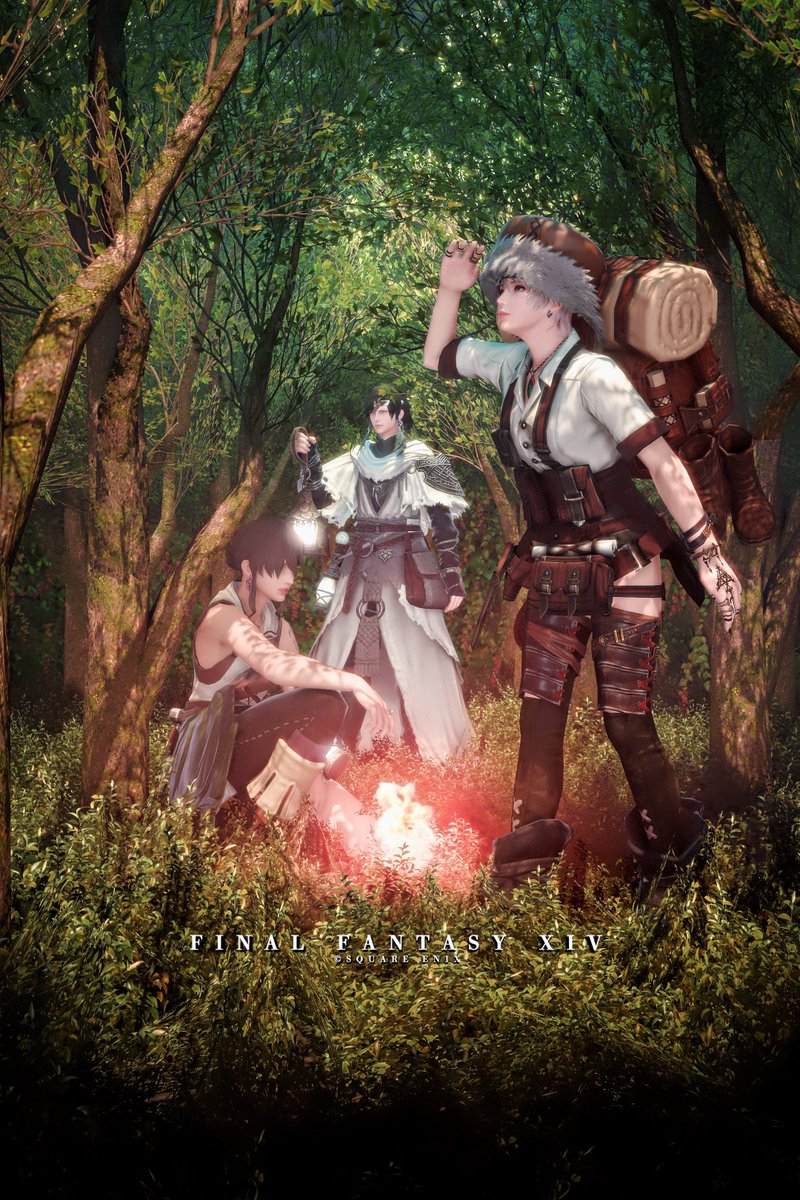 comiiiie_ff14's tweet photo. #FF14 #Comi_c
森と生きる https://t.co/kz6YHn3say