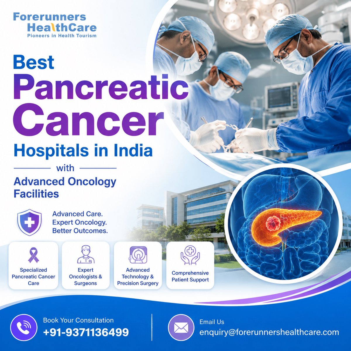 forerunnerscons's tweet photo. Best Pancreatic Cancer Hospitals in India with Advanced Oncology Facilities

🌐: https://t.co/VmGf89xA30

✉️: enquiry@forerunnershealthcare.com
📲: +91-9371136499

#PancreaticCancerSurgery #AffordablePancreaticTreatment #PancreaticSpecialist #PancreaticSurgeryCost https://t.co/14sjZHFGbS