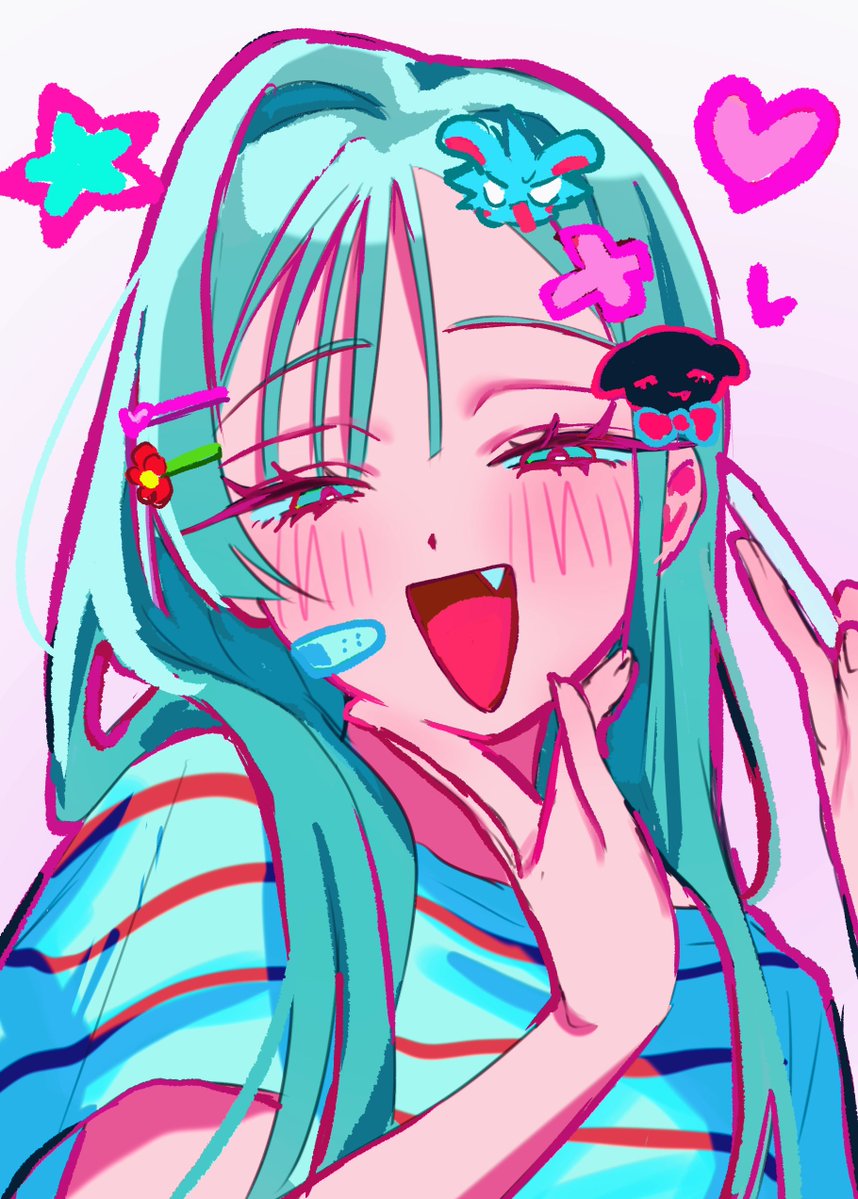 7eiAq3939's tweet photo. 八重歯が可愛いので急いで描いた…いたずらっ子だったらいいな😭🫶💖 https://t.co/nL71pvhxru