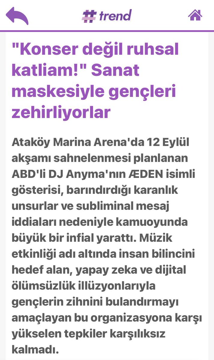 ToplumsalMht139's tweet photo. Sabah gazetesinin “Satanist” başlığıyla hedef aldığı ve “Konser Değil, Ruhsal Katliam!” manşetiyle haberleştirdiği Anyma konserinin reklamını daha önce yaptığı ortaya çıktı. https://t.co/FHKFxiNuKU