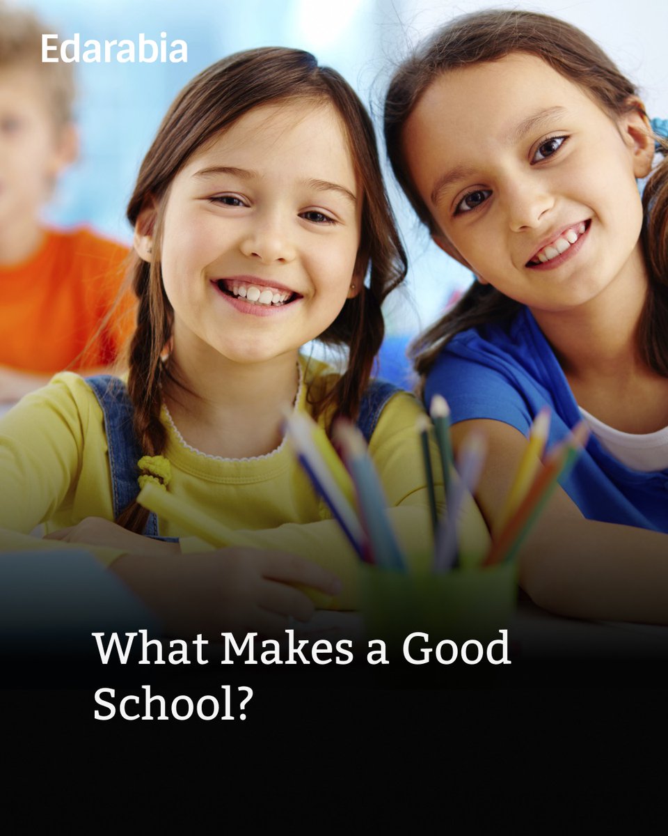 EdarabiaAR's tweet photo. A good school is more than academics—it’s a safe, supportive environment where students are encouraged to learn, grow and thrive. 🎓🏫 Discover the key qualities that make schools truly effective and help children reach their full potential.

Read More: https://t.co/jqokOsPGHC https://t.co/zPn45ATO63