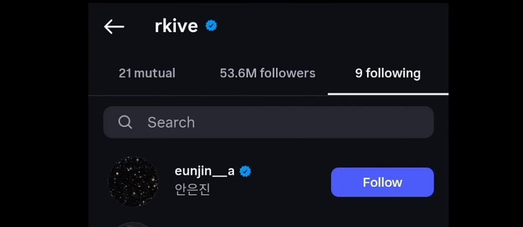 Jhope913's tweet photo. Namjoon is now following actress Ahn Eun-jin on Instagram. https://t.co/gjWuN1vGN4