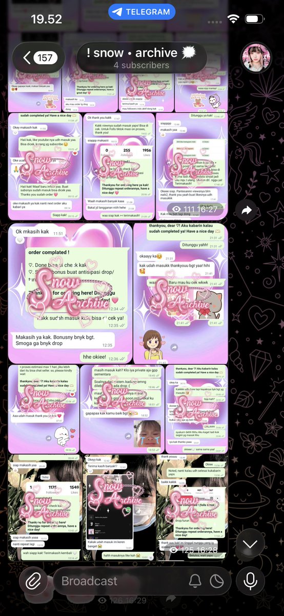 renctana's tweet photo. 🤫𓂂 jaNgan ragu jangan bimBang ⊂⊃ ⭐️🍔  ̥ ݁๑ udaH 5000+ testi bang 𖠗 🛝🍃 യ

◍ ˖ ☀️ 𓏲 konTak — Klik Bio Gan! 

VIEW FOLLOWERS LIKE SAVE SHARE REELS COMMENT IG TIKTOK YOUTUBE! 

#zonauang es pisang ijo!~ https://t.co/HkqgZMp8RB