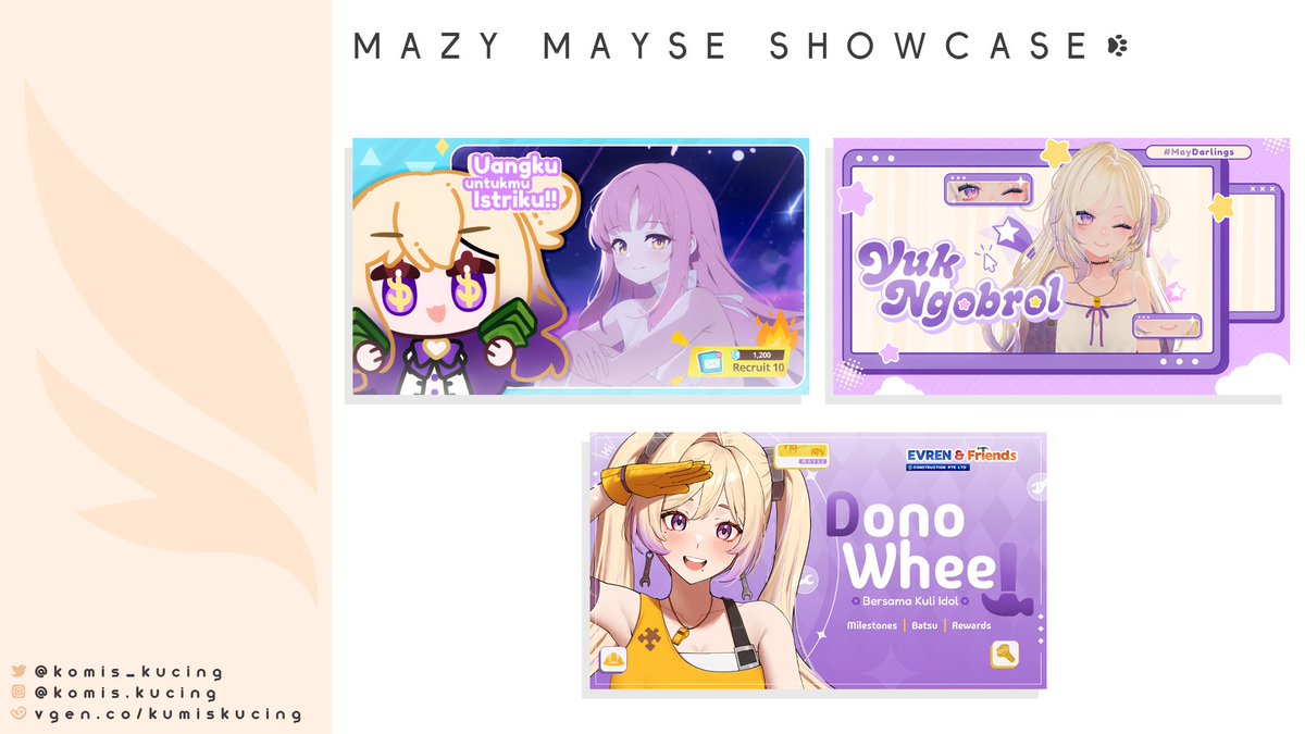 komis_kucing's tweet photo. Mazy Mayse Showcase ~

She is an amazing ASMR GFE Content Creator, please check her channel 💝

Also, Modelnya lucu bingit jadi style yang fluffy dan cute-ish sangat sangat cocok sama Mayse✨ https://t.co/lhLAa7c5ee