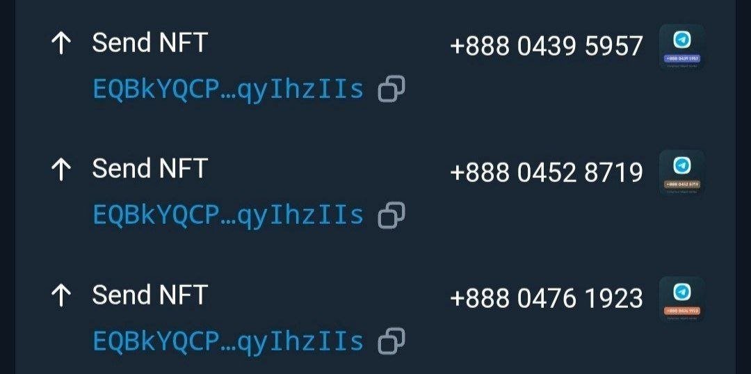 mictsd's tweet photo. 🚨JUST IN: $540k Crypto Heist at Gunpoint

Armed men allegedly broke into a major +888 holder’s home and forced access to his wallet, selling 270 numbers for $2,000 each. (around $540,000 total)

Note: Police have not officially confirmed the incident yet. https://t.co/VjCKgIixXm