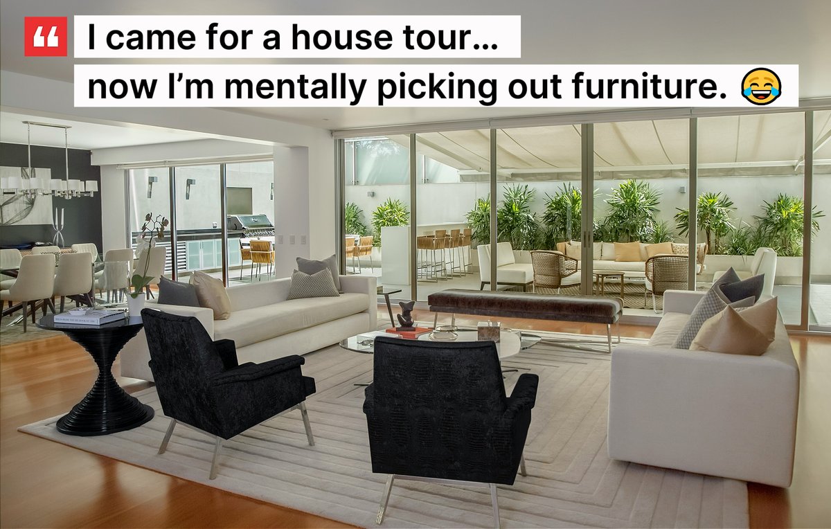 nedayarnall's tweet photo. Tell me I’m not the only one who does this. 😂 One look at a beautiful interior and suddenly I’m planning where the couch, dining table, and everything else will go.  Which room would you claim first? 👀👇 https://t.co/DuCtV9EaKt