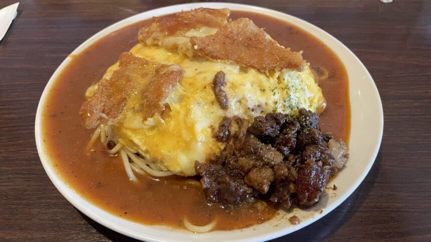 oinagoya's tweet photo. 私がこれまでに食べた、あんかけスパゲティが食べられるお店をまとめてみました🍝

味も香りもトッピングの個性も豊かな名古屋名物を、色んなお店で味わってくださいね～！
https://t.co/bzeJpknD7c https://t.co/io1L0Ah57t