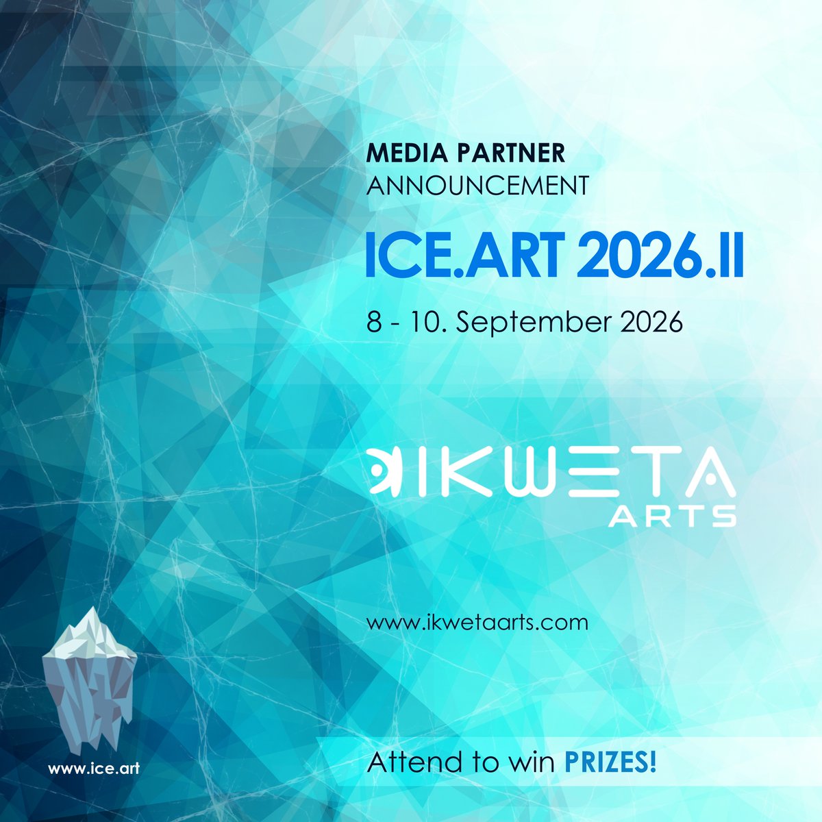 IceConference's tweet photo. We're excited to announce our Media Partner Ikweta Arts! 🌆 🚀
https://t.co/P9BzesVXS2

Huge thanks for all your support!

@belabeier @ViewConference @vfxsociety @MattB3D @dig_prod @vrbnio
#visage #vfx #mattepainting #creativity #iceart2026 #emotion https://t.co/Cx0lGe5ful