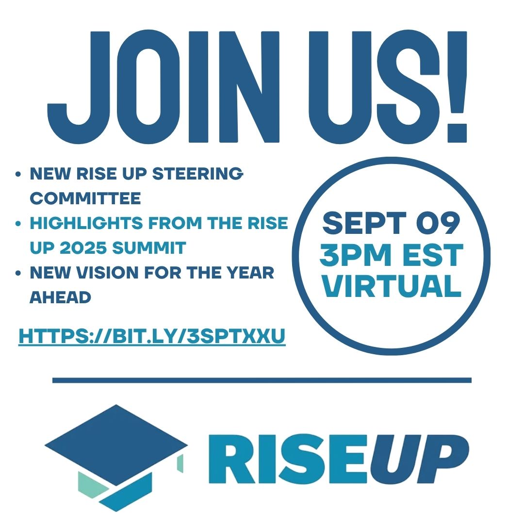 prison2pro's tweet photo. Save the Date! 📅 Sept 9, 2026, 3-4:30 PM ET
Join the Rise Up virtual community gathering as we announce our new Steering Committee, share 2025 Summit insights, and map out our future in higher ed in prison.
🔗 https://t.co/pWmFsdLnmp
#HigherEdInPrison #JusticeImpacted https://t.co/9w91JQEWe1
