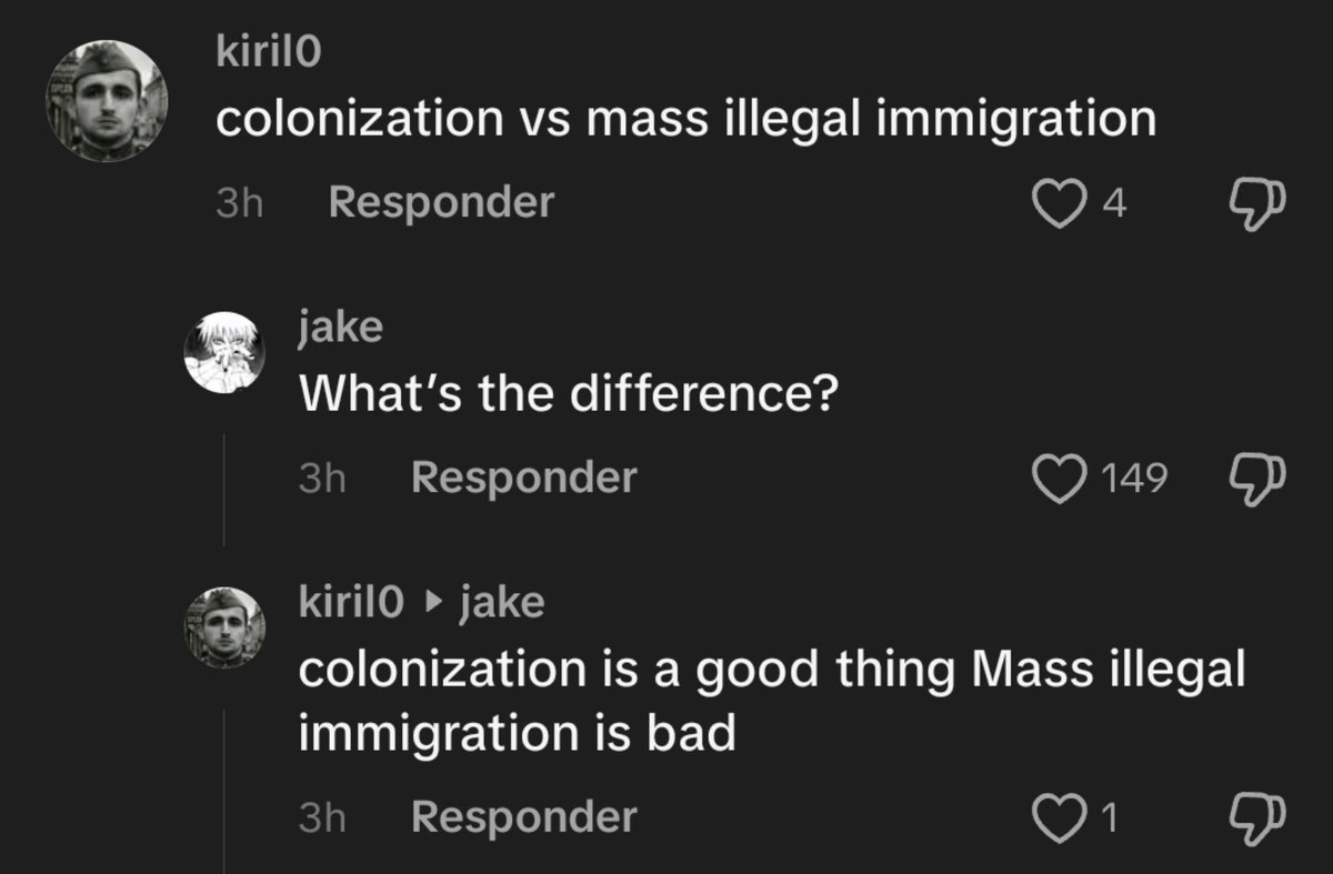 Solid_mafu's tweet photo. Eu fui abrir por um minuto o tiktok, isso é a aba de comentários do primeiro vídeo que apareceu, desgraça https://t.co/twpf43RNli