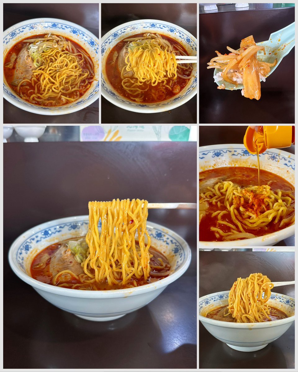kiyoofdeath's tweet photo. 辛みそ中辛+米 at ラーメン冬冬
#FirePower 星人𝗐
What's up??
創業30年老舗店!ルーツは先代が1965年頃創業した「道端」!ランチ時満席!厨房からファイヤー‼️鶏豚動物系+野菜系等が入り濁ったスープは香ばしい!!韓国産3種類の唐辛子を使用!#西山製麺 固コールで瞬殺!!じわ〜と汗が出てくる辛旨ぁ🤣👍 https://t.co/88seba4u8Y