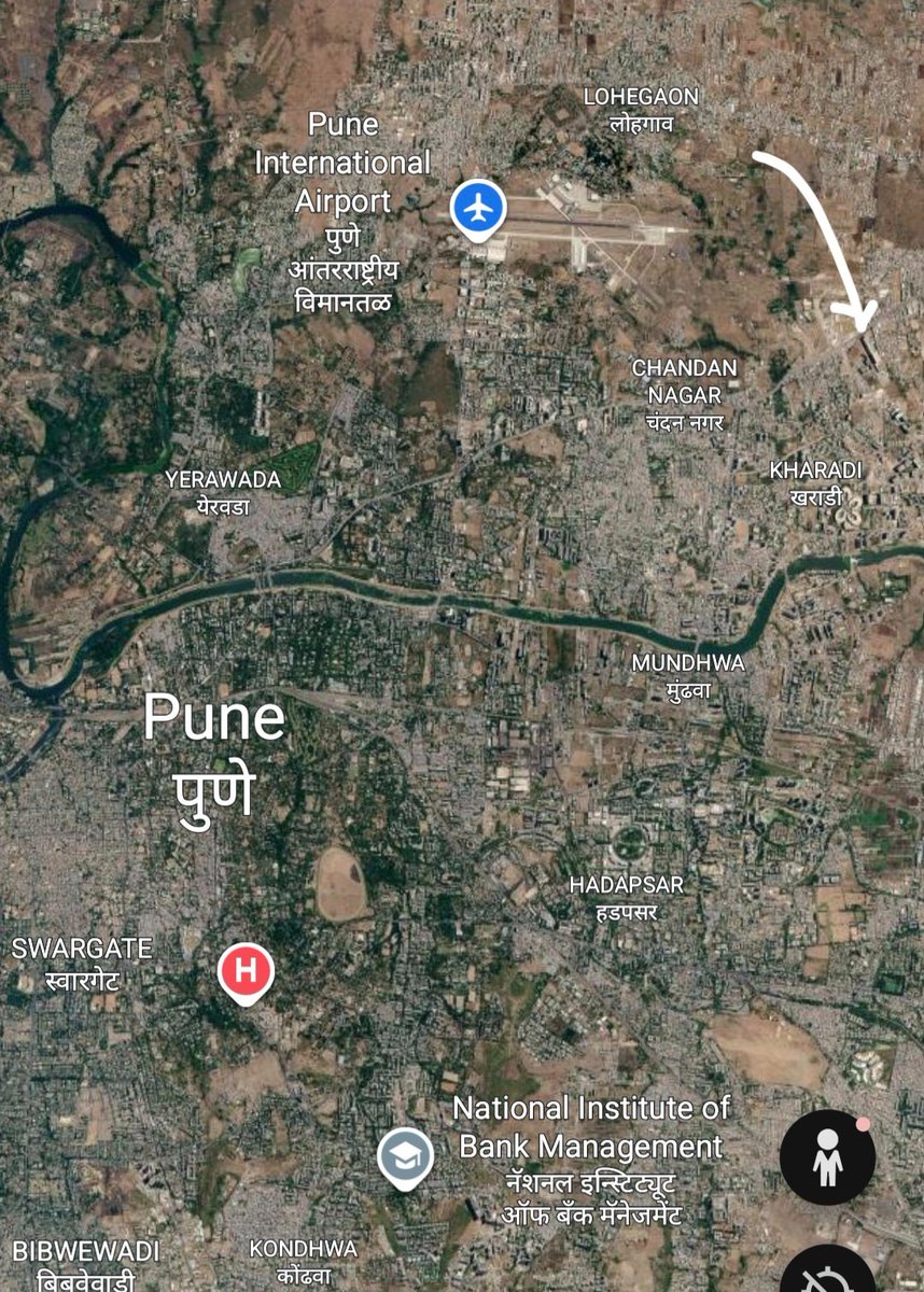 NilTweetstrong's tweet photo. @cbdhage That AP4 tech park building in kharadi is so huge it can be singled out in map of entire Pune! https://t.co/VhcxIrVPZf