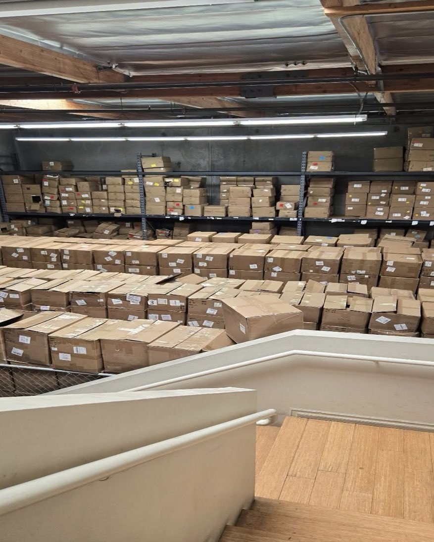 nicekicks's tweet photo. Los Angeles authorities have seized more than 25,000 counterfeit streetwear items in an Arcadia warehouse worth around $10 million 😳🤯 (via @NBCLA)

The haul included 25,898 items from brands like Nike and adidas, including fake Nike Mind 001s. 

The investigation began after authorities intercepted a shipment of knockoffs at a port of entry, which led them to the Arcadia warehouse.

According to LASD, no arrests were made and the business owner remains outstanding.