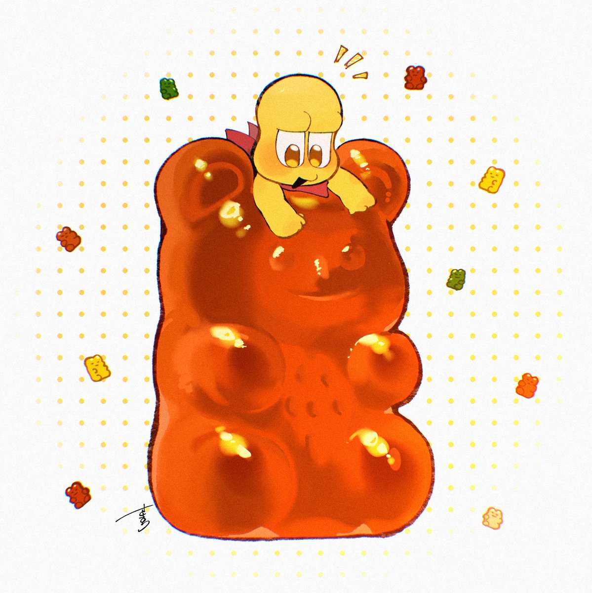 sa_14811's tweet photo. #オシャレになりたいピーナッツくん
グミの日〜‼️💛🧡🩵 https://t.co/3vU6zXErL1