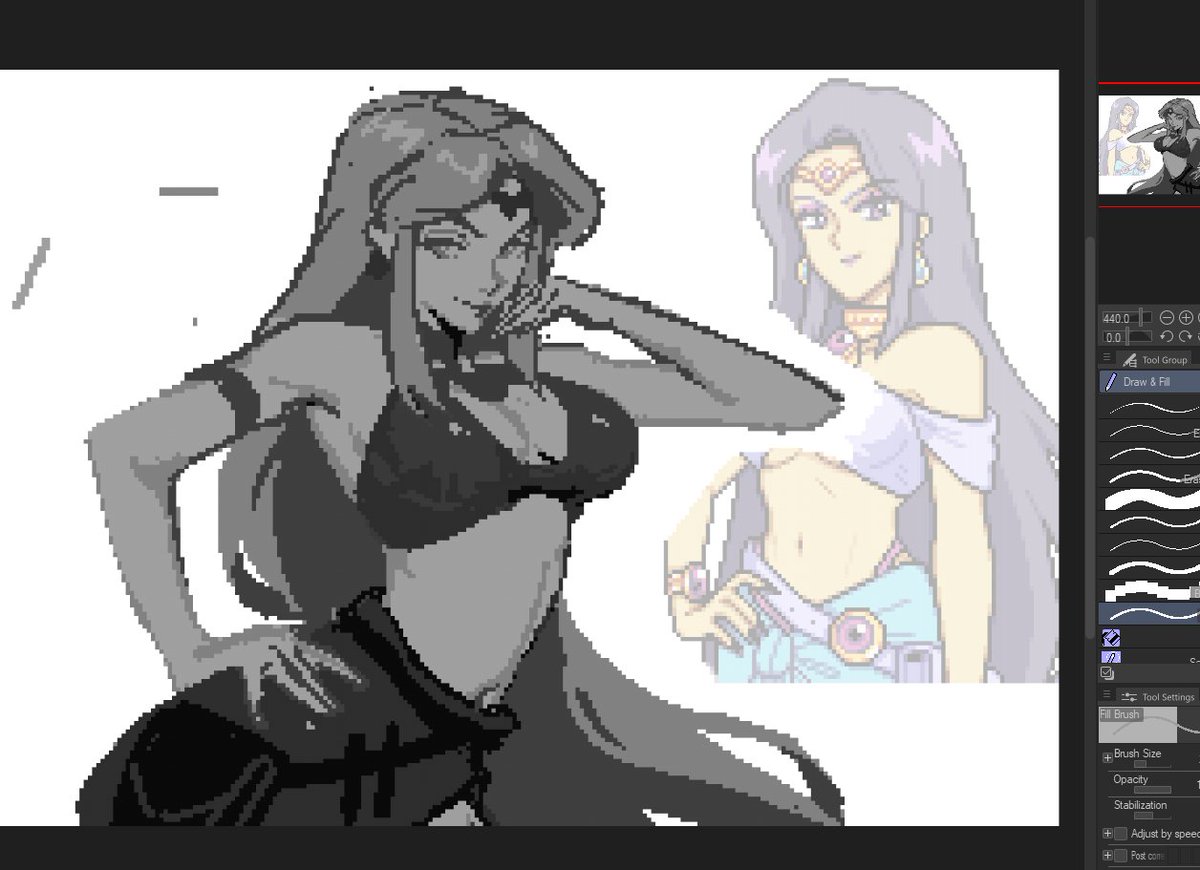 ChoroskiArt's tweet photo. gonna redraw juniper actually... https://t.co/wR12nIU9kA