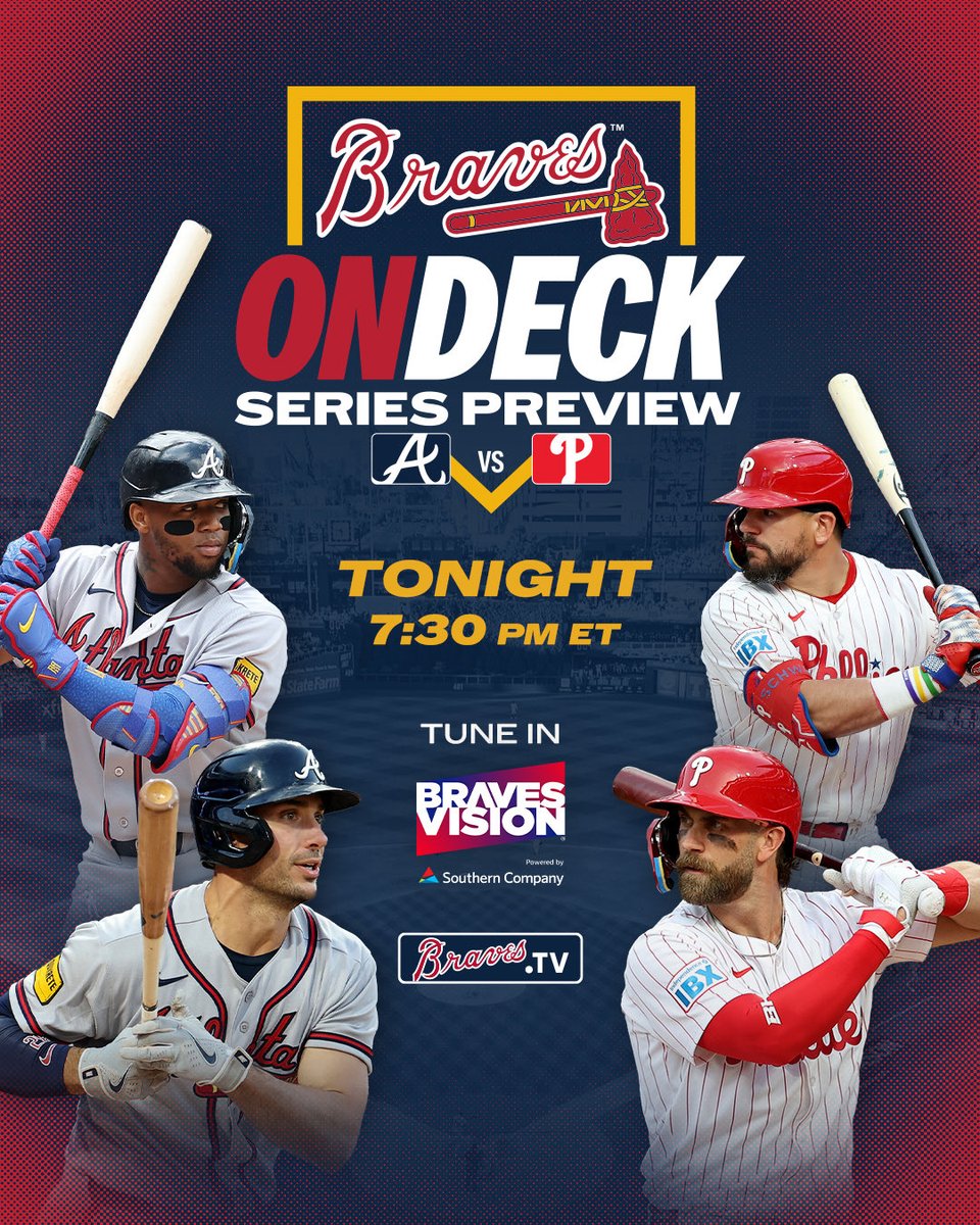 BravesVisionTV's tweet photo. TONIGHT AT 7:30‼️ https://t.co/UHFrGNdt1R