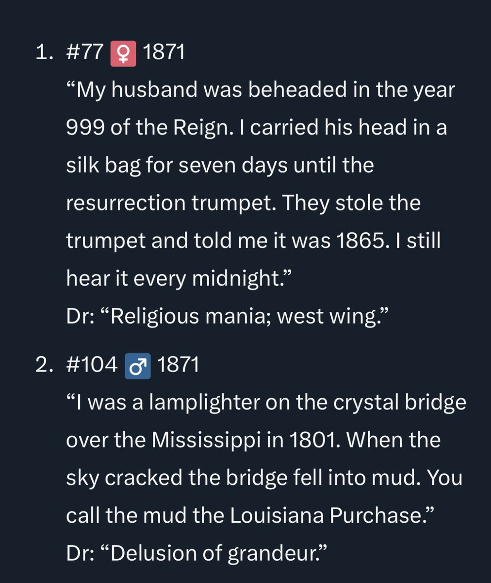 drjustingprock's tweet photo. "STATEMENTS" PEOPLE MADE IN THE INSANE ASYLUMS DURING THE LAST RESET PART 1...

THE MORE YOU KNOW...

YAHWEH BLESS! https://t.co/YSt6imbz7h