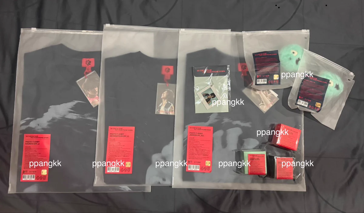 CORTIS PYPD ソウルコン Tシャツ L CORTIS '26 TOUR 'PUT YOUR PHONE