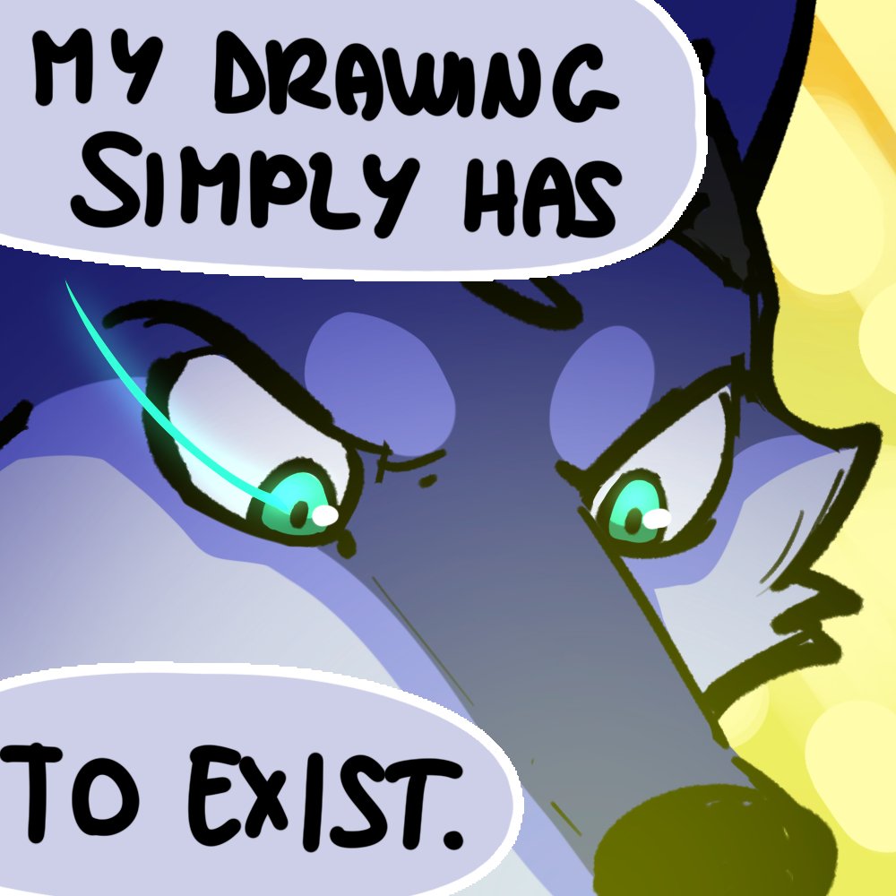 Zerneas_'s tweet photo. Godspeed, blue dog with determination-filled eyes https://t.co/C9kG6dvWqj