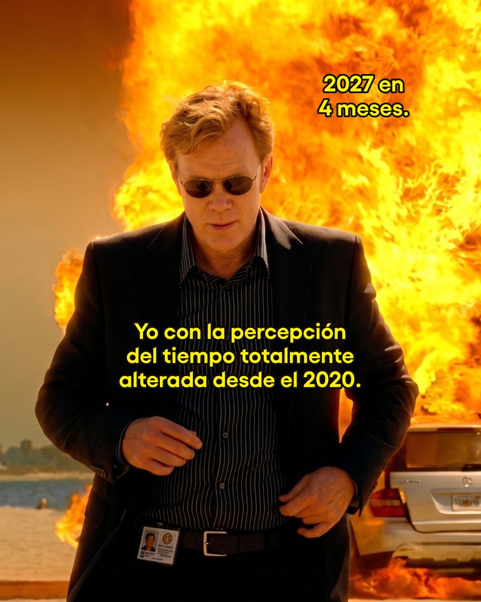 PlutoTVAR's tweet photo. Parpadeaste y ya estamos en 2027. 😭 ¿En qué momento pasó todo tan rápido?
#PlutoTV #CSIMiami #Entretenimiento https://t.co/JWgCrjKWSQ