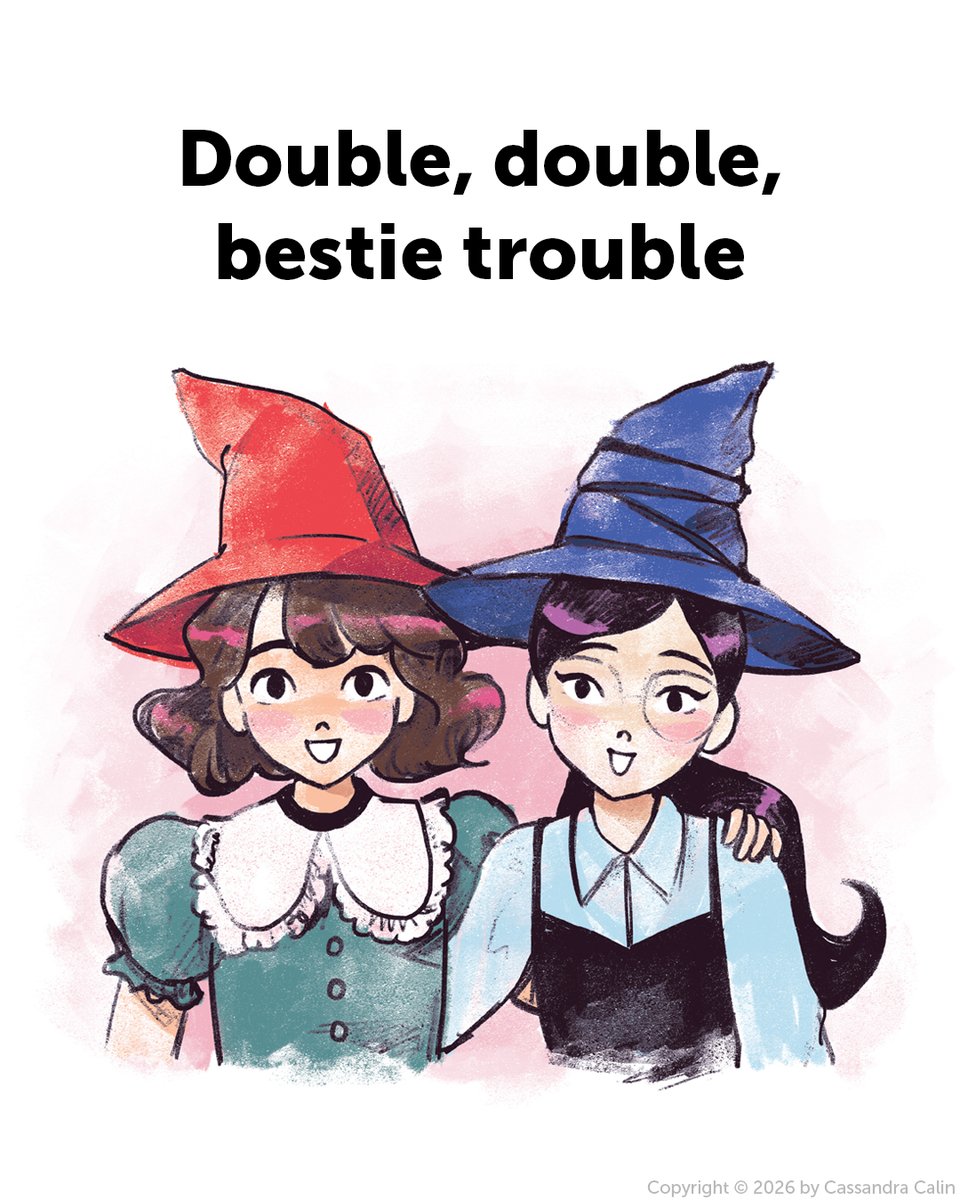 GraphixBooks's tweet photo. Friendship is the strongest magic of all 🔮✨🧙‍♀️

📖 The New Girl First Crush by Cassandra Calin https://t.co/vWldZ0cw2K