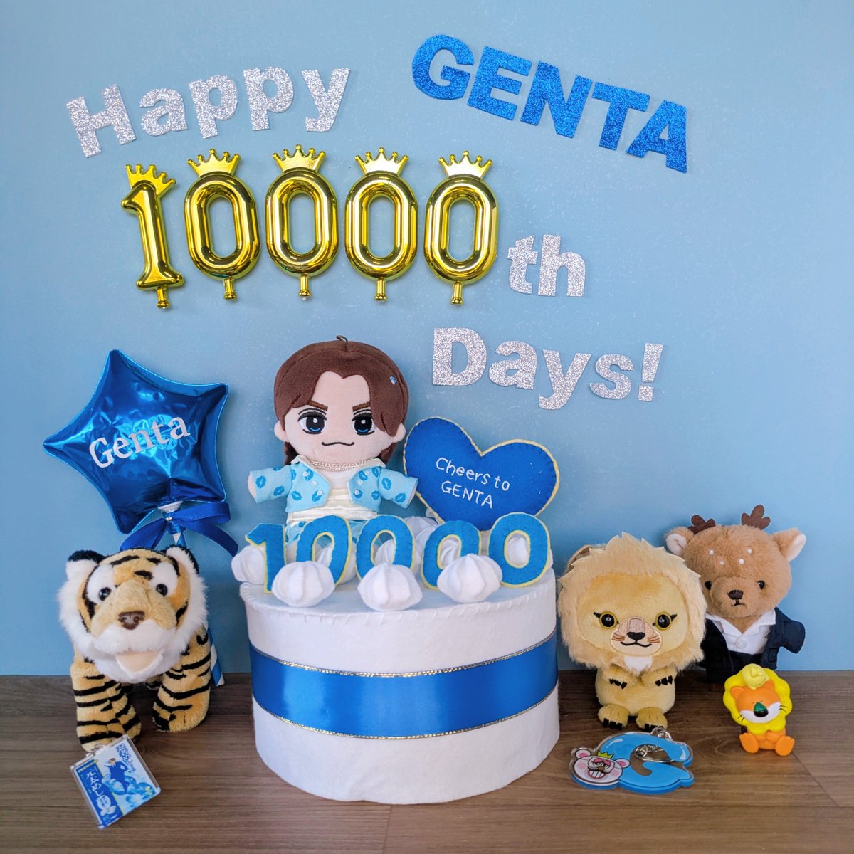 rinkarena's tweet photo. 元太、生まれて10000日おめでとう🎉
お祝いできて嬉しいよー😆

生まれてきてくれて
アイドルという道を選んでくれて
本当にありがとう😊
元太の存在が励みで普通の毎日もすごく楽しいと思えるし、いくらでも頑張れてる！

GENTANでいられて宇宙一幸せです✨
うちゅーいちあいしてるよー💙
#松田元太 https://t.co/AUxE7KW8j2