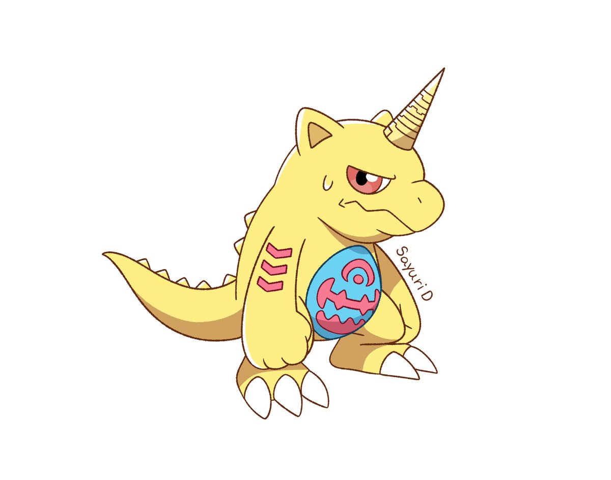 Sayuri_Koopa's tweet photo. ガブモン
#Digimon #デジモン https://t.co/SgJfmWw0tV
