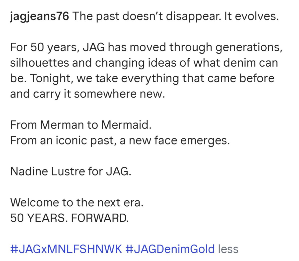 CathyYu26248332's tweet photo. Another Blessing 
Nadine Lustre for JAG 
#JAG
#NadineLustre https://t.co/5aSUvjWwEP