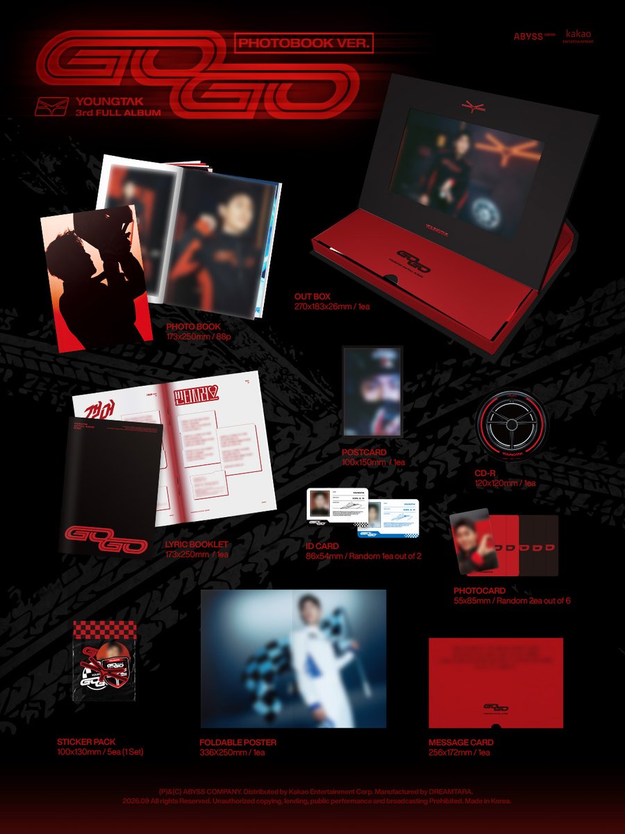 YOUNGTAK_ABYSS's tweet photo. 영탁(YOUNGTAK) The 3rd Album 【GOGO】

𝘼𝙇𝘽𝙐𝙈 𝙋𝘼𝘾𝙆𝘼𝙂𝙀 𝙋𝙍𝙀𝙑𝙄𝙀𝙒 💿

🔗 https://t.co/PFad2X7yf7
➫ 2026.09.14 6PM (KST)

#정규3집 #GOGO
#영탁 #YOUNGTAK https://t.co/lzy2lB0KFm