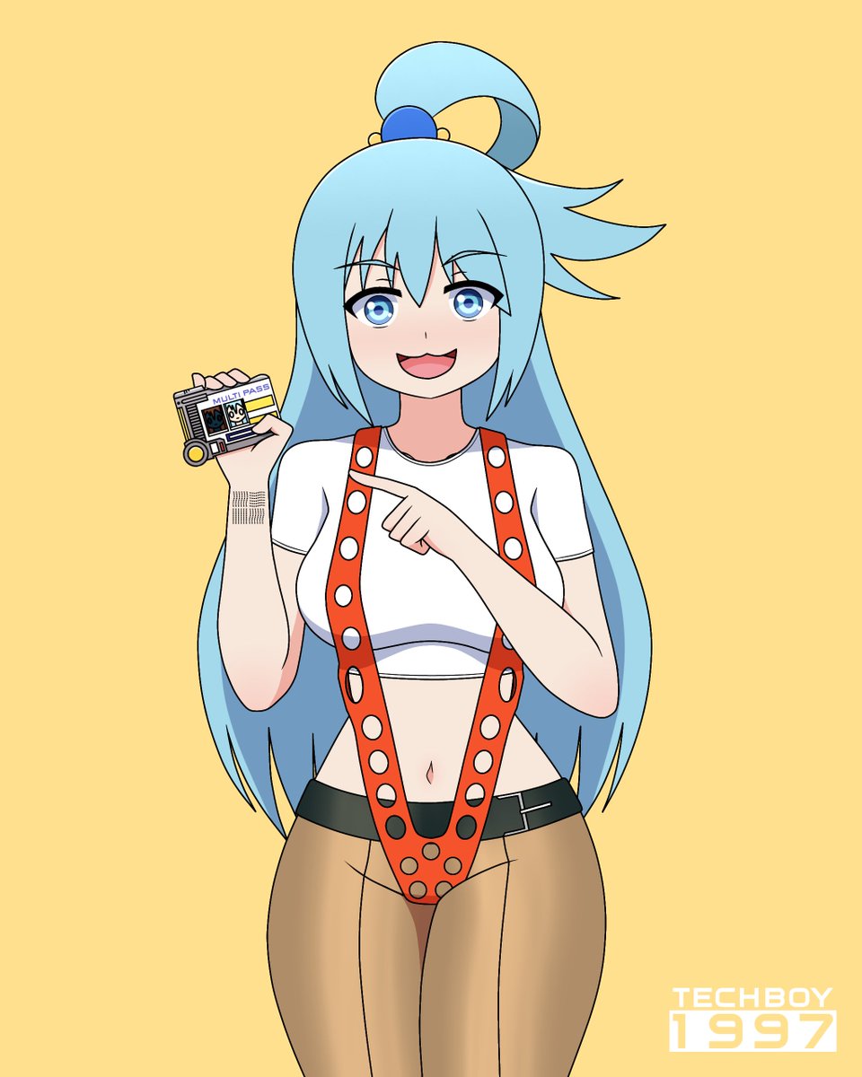techboy_1997's tweet photo. Aqua (Konosuba) as The Fifth Element. The perfect being!
This is a revised artwork that I originally made in 2024.

#konosuba #fanart https://t.co/4WBU021Rc1
