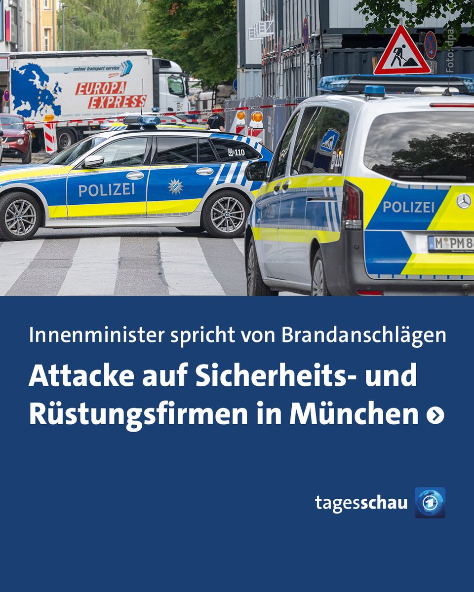 JT_Voermann's tweet photo. „Ich bin nicht im Krieg mit Russland." Süß. Nachts fliegen in München Brandsätze auf eine Baustelle vor einem Rüstungskonzern. Der Krieg fragt dich nicht, ob du Lust hast. https://t.co/eOO7iBlNvr