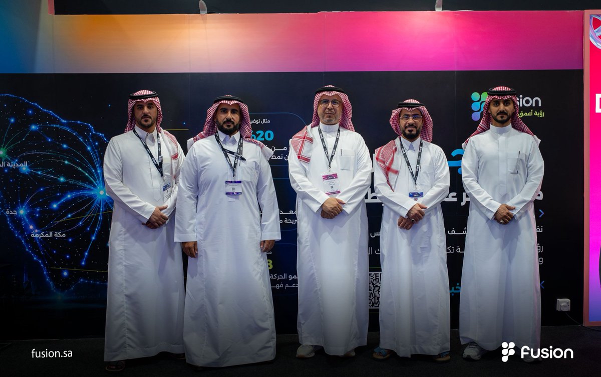 fusioncomsa's tweet photo. سعدنا في #Fusion  بزيارة م.محمد البدراني، الرئيس التنفيذي للتحول الرقمي في شركة @SaudiParamount ، لجناحنا في #LEAP2026.

تأتي هذه اللقاءات تعزيزًا للتعاون مع القطاع الخاص، وتحديد مستهدفات مشتركة تسهم في دعم رؤيتها لتمكين الجهات الحكومية بحلول أكثر تقدمًا في البيانات وذكاء القرار. https://t.co/XiwEK7aSV6