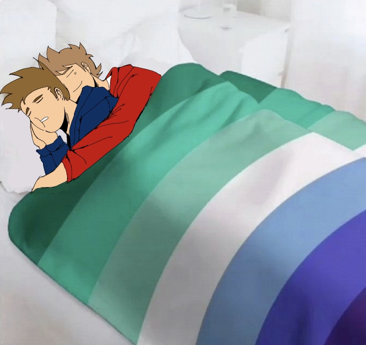 abstract0r2's tweet photo. When the blanket too good u HAVE to share it with ur hb

#tomtord https://t.co/hhyXxboR91