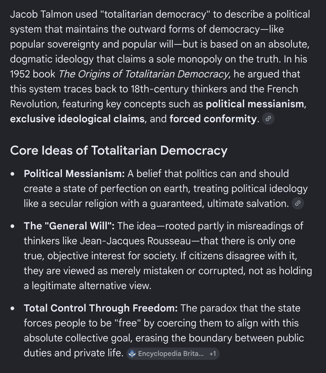 basedbhaddy's tweet photo. Totalitarian* Democracy Is Cringe 
i.e. The Jacobin Approach https://t.co/aPmesWNFoP