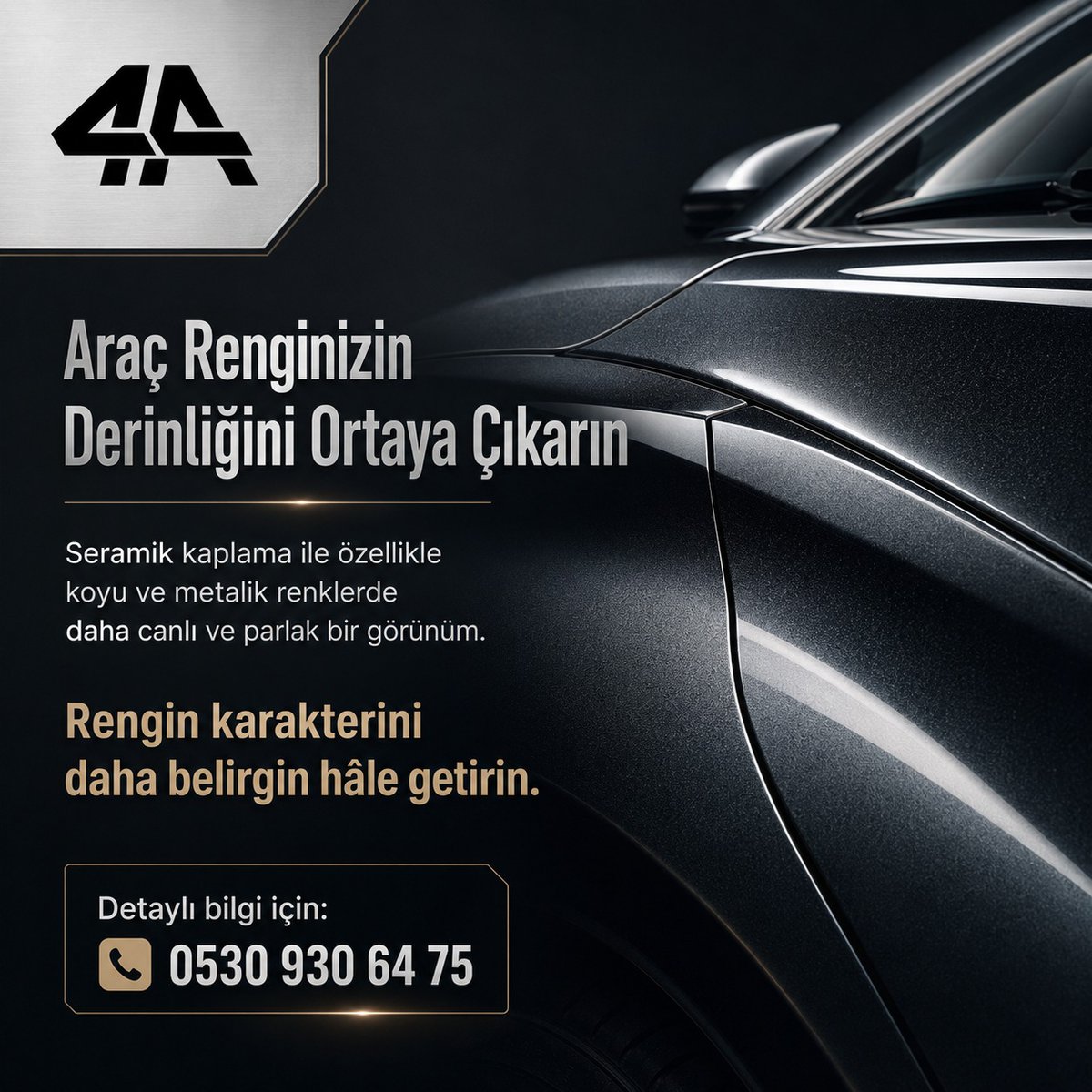KristalPre9e8's tweet photo. Ceramic coating enhances not only shine but also the depth and character of your paint. Especially on dark and metallic colors, it creates a more vibrant, glossy, and well-maintained look. Make your vehicle’s color stand out with a stronger https://t.co/txddwkpVYS