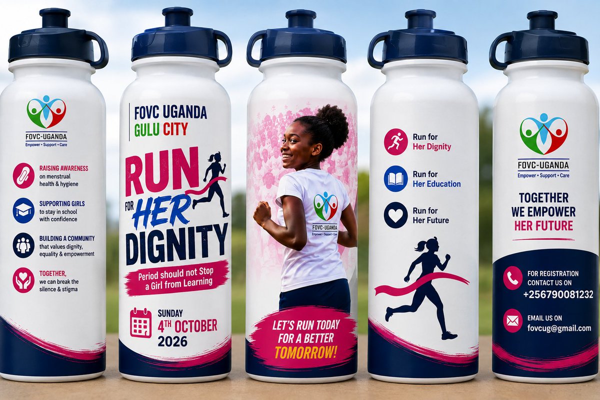 AbalaDavid2's tweet photo. 🚨 30 DAYS TO GO! 🏃‍♀️💜

FOVC Uganda invites YOU to RUN FOR HER DIGNITY on 4th October 2026 and support 100 girls in Gulu City, Northern Uganda.

 Don’t wait REGISTER TODAY!

Contact us on +256 790 081 232

#RunForHerDignity #FOVCUganda #ActNow https://t.co/WC7ataIW5U