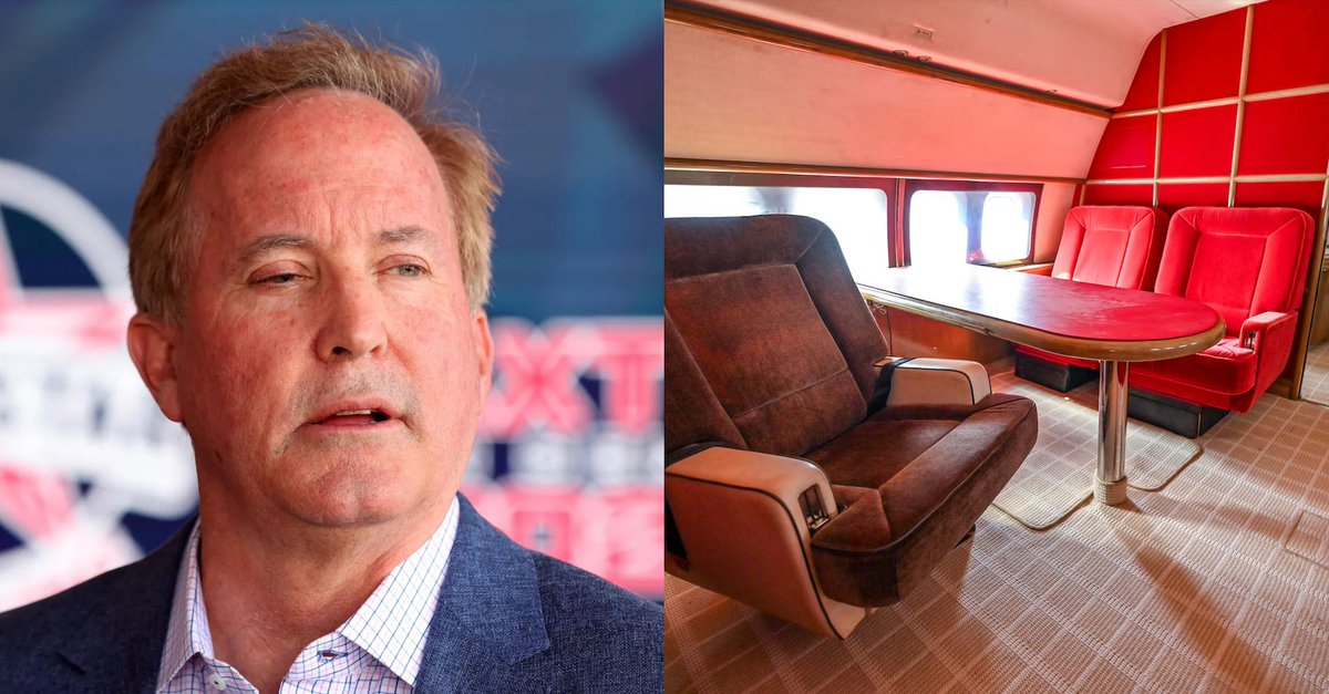 TeamTalaricoHQ's tweet photo. New documents reveal Ken Paxton is being funded by the Jaffe family, who tried to buy Epstein’s “Lolita Express” plane. https://t.co/3uIcJhMjvD
