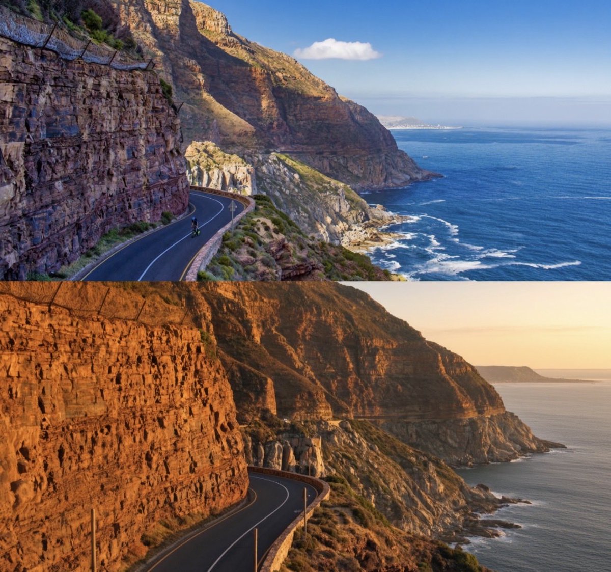 stats_wire's tweet photo. 🇿🇦 South Africa The iconic Garden Route has been crowned the number 1 driving destination on Earth by AutoTrader UK, outscoring America’s legendary Route 66. With a 90.6/100 score for safety, visibility, and weather, SA takes the crown. https://t.co/DOd38fGS14