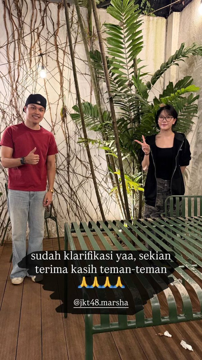 F_Diinn's tweet photo. sampek klarifikasi lo andrew sama marsha 😭 https://t.co/mxc1EFN0Qm