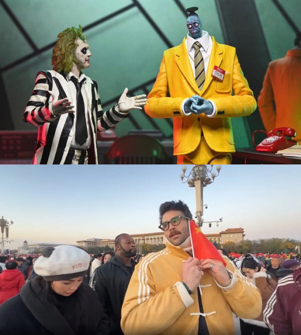 spencerpratt's tweet photo. You need a big head for a big brain, Beetlejuice Bob. Sadly, there's no Ozempic for stupid, dawg. Good luck. https://t.co/oLf3xFVRuZ