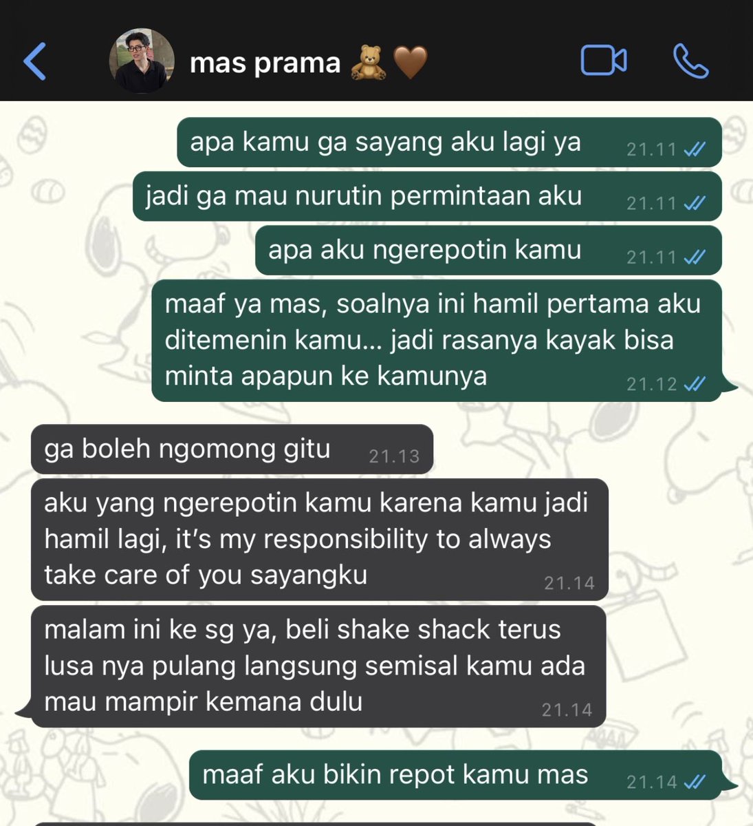 lertkosuemn's tweet photo. pondphuwin two bites au 

lertatassa x pramarainer 

perbedaan prama dan lerta dalam menghadapi suami mereka yang sedang hamil 🫃🏻 https://t.co/6uvTNNrWIT