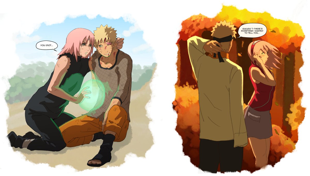 ObscureFantasya's tweet photo. NaruSaku stuff i drew a few days ago https://t.co/RgBjUXlNeI