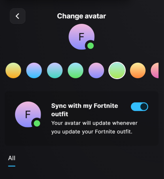 FireMonkey's tweet photo. Here's how the upcoming Profile Picture change to the Epic Launcher looks like:

You'll be able to either change the color background on your PFP or just sync your icon with your Fortnite outfit https://t.co/NreGXFMcwD