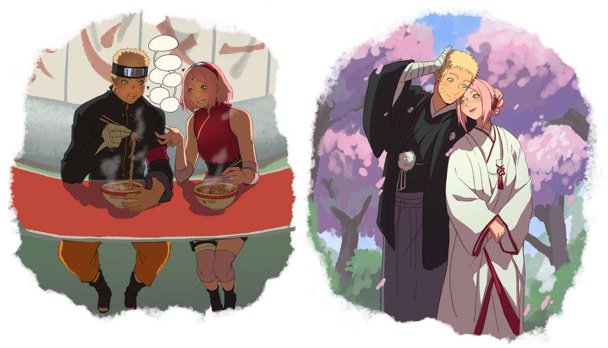 ObscureFantasya's tweet photo. NaruSaku stuff i drew a few days ago https://t.co/RgBjUXlNeI