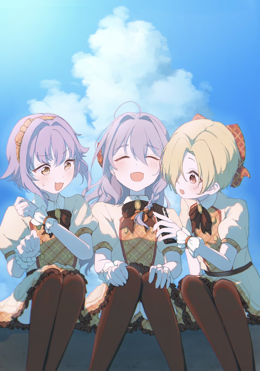 kopanda2g3g's tweet photo. デレステ11周年おめでとう！！！！！
142's合同誌の掲載許可を頂きましたので公開します🍊🥳
 #カワイイボクと142s合同誌 https://t.co/zTyyHS7KvB